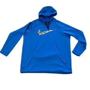 NIKE | THERMA PULLOVER HOODIE DRI FIT BIG MEN SIZE 3XLT